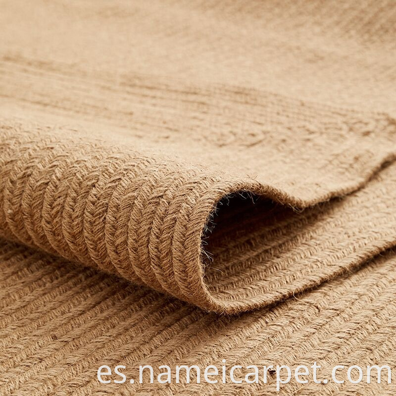 Living Room Jute Hemp Braided Woven Carpet Area Rugs 200